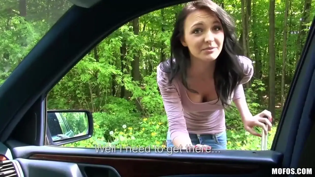 Stranded teen Takes a Ride On a Big Cock – Belle Claire Stranded Teens
